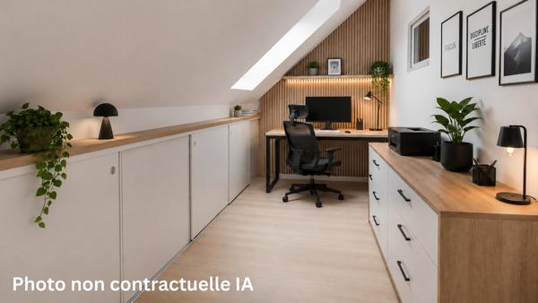 Appartement duplex 2 pièces en rez de jardin de 51.50 m² à LAVAL (53)