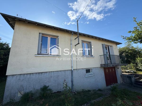– Maison avec jardin et sous-sol complet à réinventer !