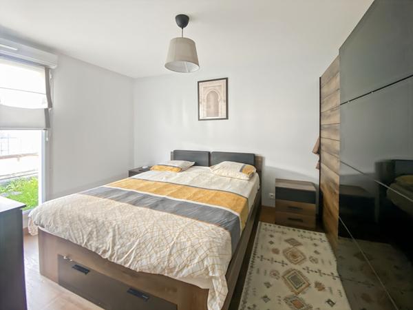 Appartement Vaureal F4 avec 3 chambres et jardin