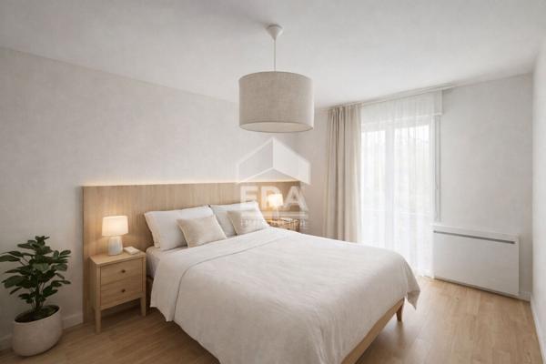 Appartement lumineux de 3 pièces à Rennes, secteur Bréquigny