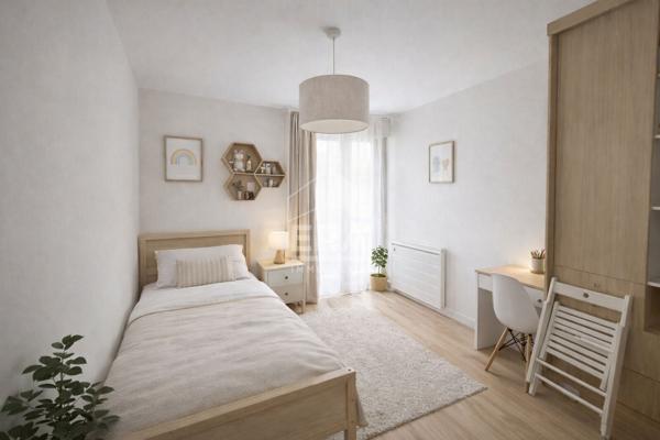 Appartement lumineux de 3 pièces à Rennes, secteur Bréquigny