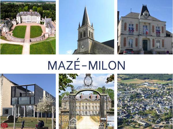 Terrain à bâtir 734 m² à Mazé-Milon 49630