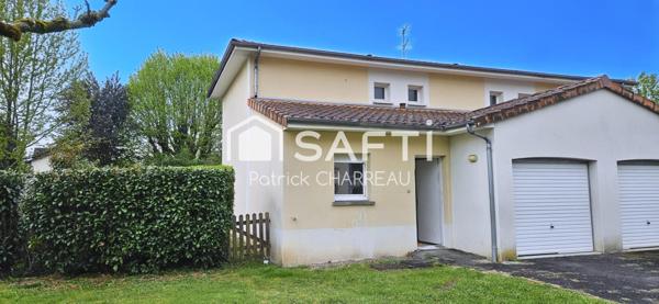 Maison 3 chambres - 4 pièces - 80 m² - Jardin