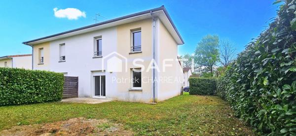 Maison 3 chambres - 4 pièces - 80 m² - Jardin