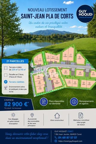 TERRAIN À VENDRE DE 239,00 M²