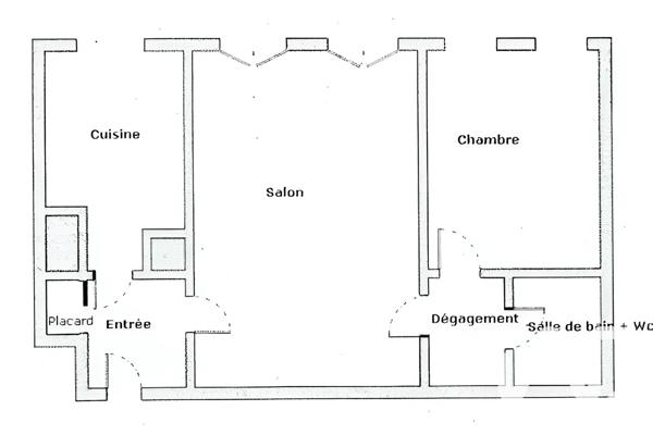Appartement à vendre 2 pièces 44 m² Évry-Courcouronnes