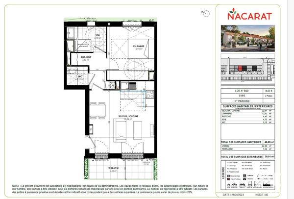 Appartement à vendre 3 pièces 67 m² Triel-sur-Seine