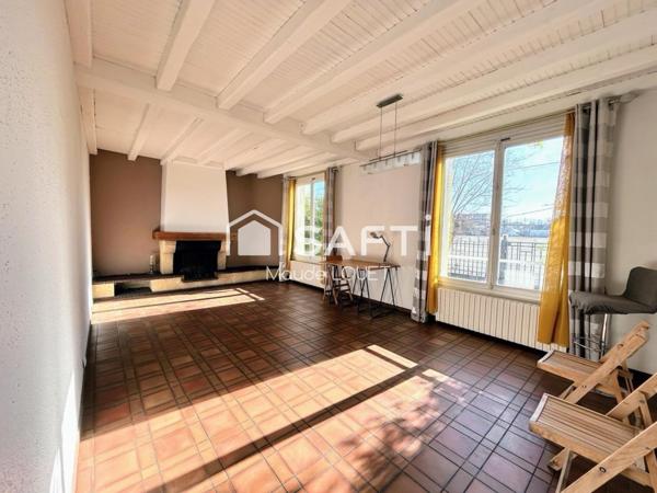 COLOMBES - MAISON 107 M² - 4 CHAMBRES - JARDIN - SOUS-SOL TOTAL 70 M²