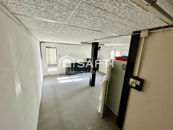 COLOMBES - MAISON 107 M² - 4 CHAMBRES - JARDIN - SOUS-SOL TOTAL 70 M²