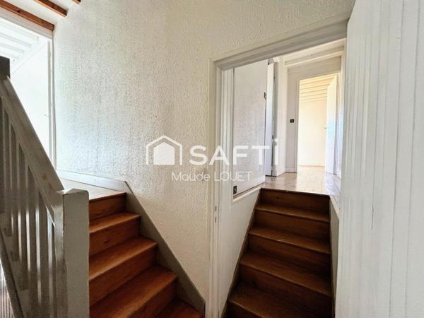 COLOMBES - MAISON 107 M² - 4 CHAMBRES - JARDIN - SOUS-SOL TOTAL 70 M²