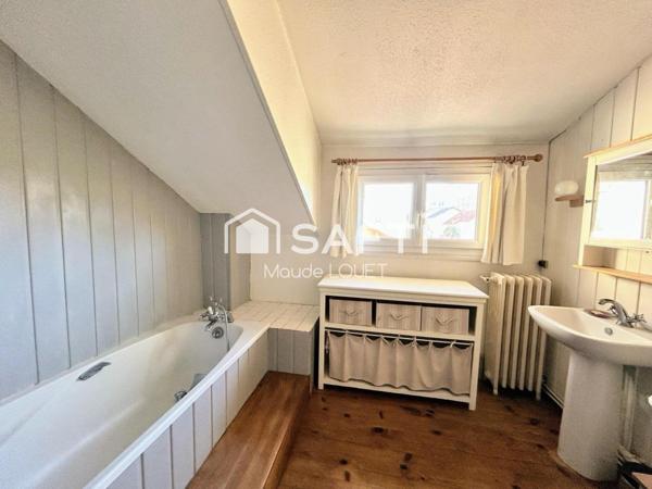 COLOMBES - MAISON 107 M² - 4 CHAMBRES - JARDIN - SOUS-SOL TOTAL 70 M²