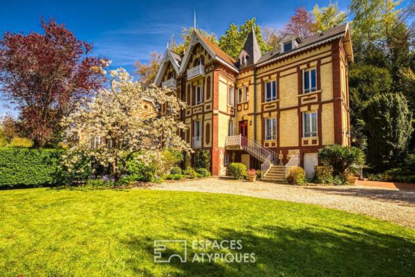 Séduisante propriété du 19ème siècle dans un parc arboré