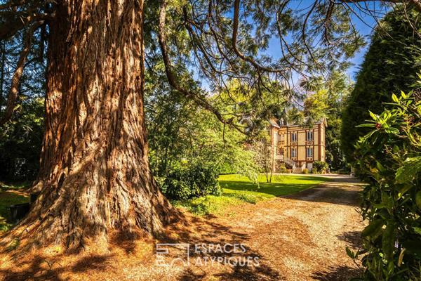 Séduisante propriété du 19ème siècle dans un parc arboré