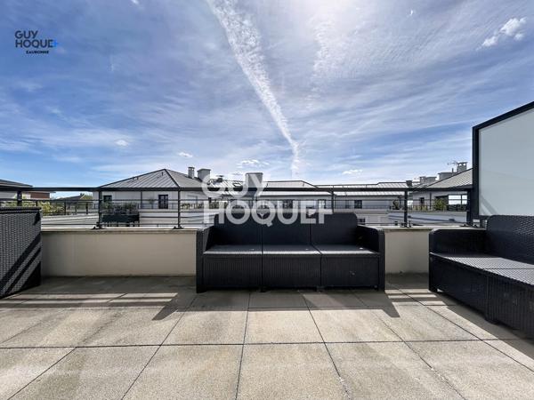 Appartement DERNIER ETAGE- Résidence LE MAJESTIK - 88m² - 3 chambres- Terrasses 32m² + deux places de parkings