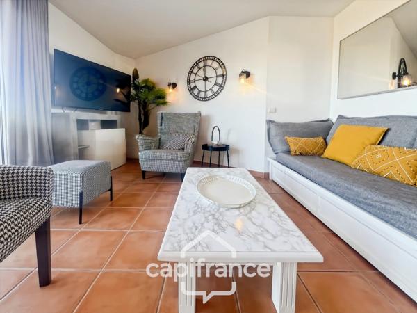 RARE SUR LE DOMAINE de PONT ROYAL, Appartement meublé de 63 m2 CLIMATISE, DERNIER ETAGE, VUE PANORAMIQUE 3 CHAMBRES, TERRASSE en ANGLE , place de parking