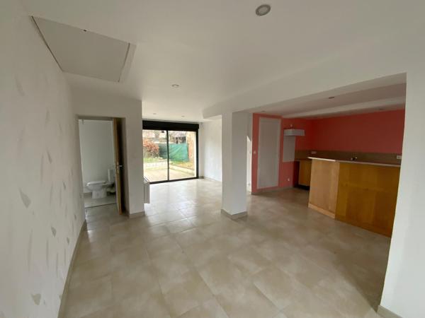 Maison plain pied 67m² rénovée avec jardin