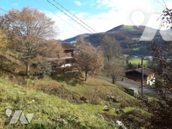 Chalet en bois d'env. 60m² sur sous-sol avec vue imprenable sur  725m² de terrain