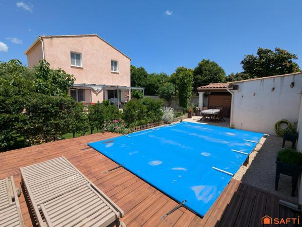 Magnifique maison avec piscine et terrain arboré