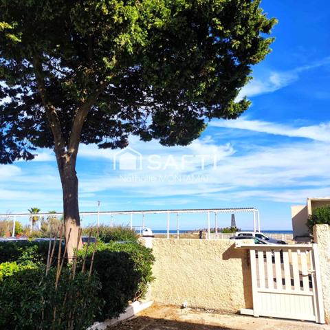 Au pied du Ponton,T2 rénové de plain pied,Terrasse