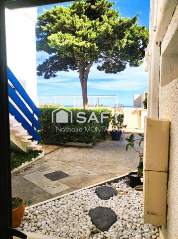 Au pied du Ponton,T2 rénové de plain pied,Terrasse