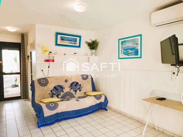 Au pied du Ponton,T2 rénové de plain pied,Terrasse