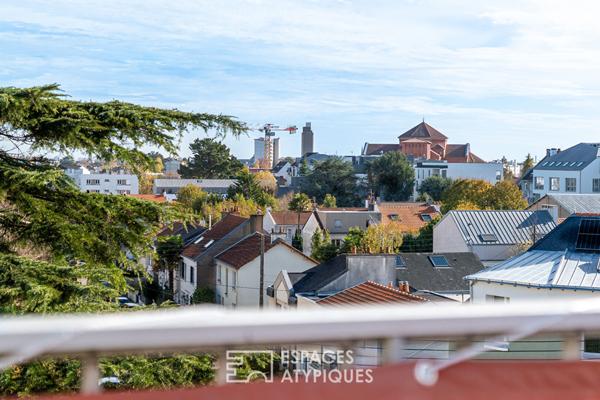 Appartement dernier étage avec terrasse – Nantes Longchamp