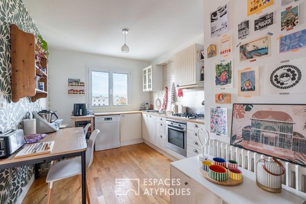 Appartement dernier étage avec terrasse – Nantes Longchamp