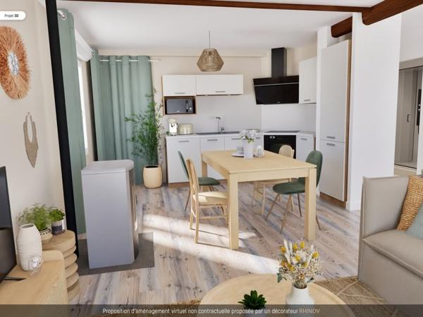 Maison à vendre |  Bourganeuf |  4 pièces | 76 m²