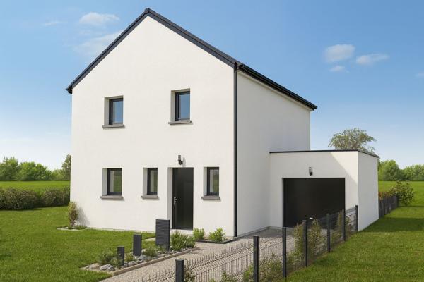 Terrain + Maison à vendre 5 pièces - 105 m²