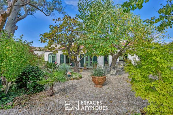 Lumineuse villa de plain-pied avec panorama grandiose