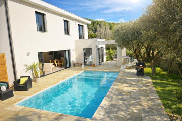 Chateau gombert (13013) MAISON CONTEMPORAINE DE 2021 - GARANTIE DECENNALE - PISCINE - PRESTATIONS RAFFINEES