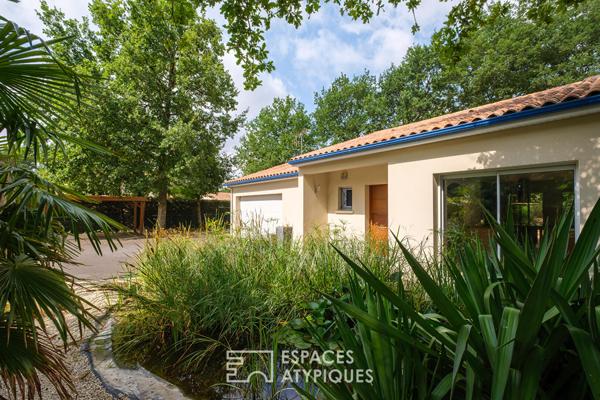 Charmante contemporaine avec piscine aux portes de Poitiers