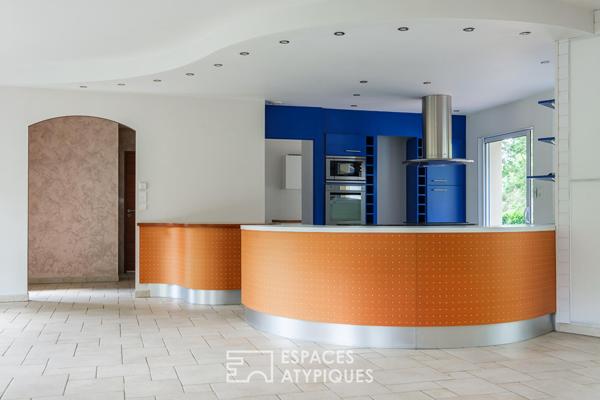 Charmante contemporaine avec piscine aux portes de Poitiers
