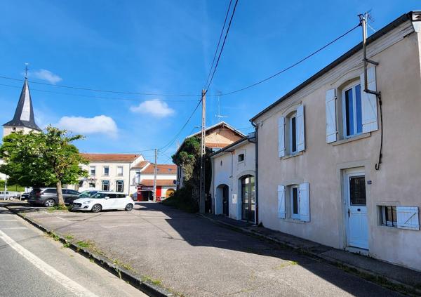 Maizières 54550, maison 3 pièces avec 2 chambres et salle d'eau