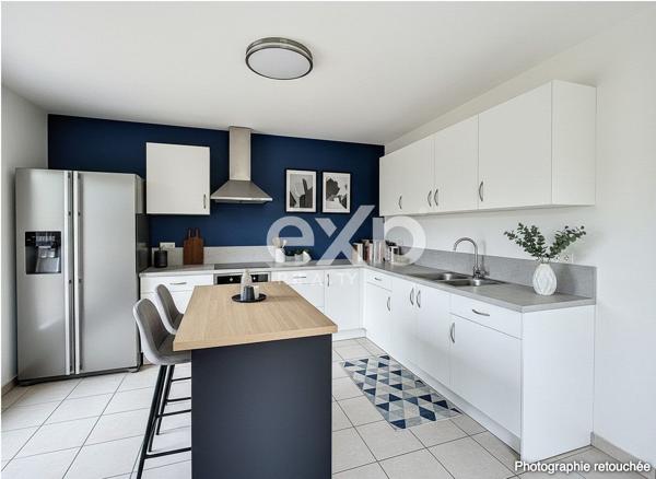 Maison de plain-pied -jardin