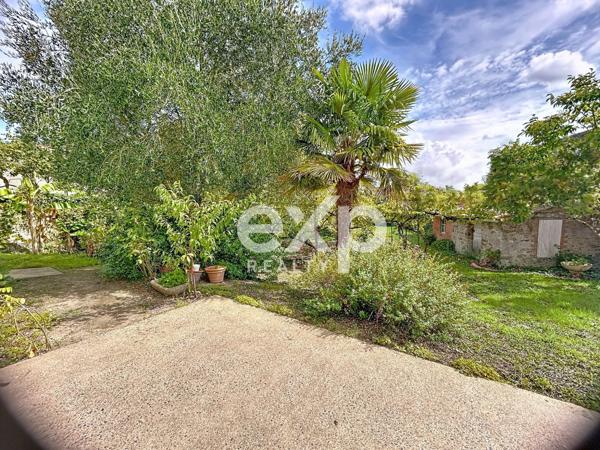 Maison de plain-pied -jardin