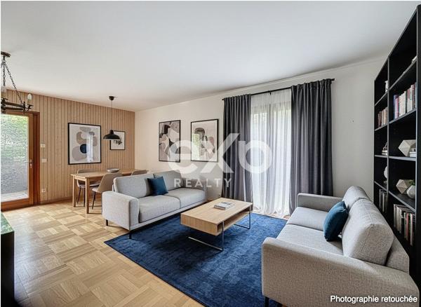 Maison de plain-pied -jardin