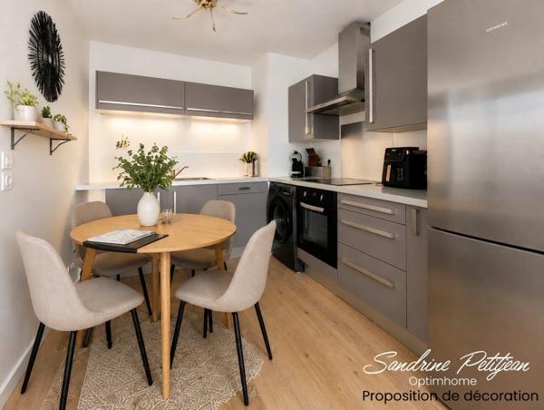 A vendre - Appartement T2 de 41.39m² - 1 chambre - avec Garage - Saint Marcel en Dombes (01390)