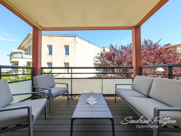 A vendre - Appartement T2 de 41.39m² - 1 chambre - avec Garage - Saint Marcel en Dombes (01390)