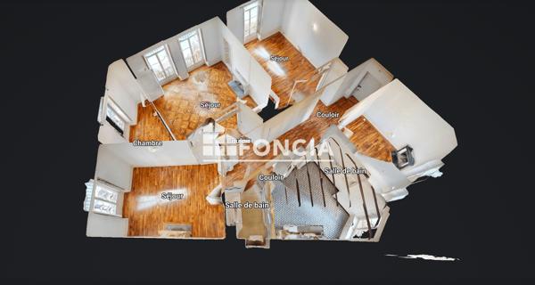 À vendre Appartement 5 pièces 134 m² - Grenoble 38000