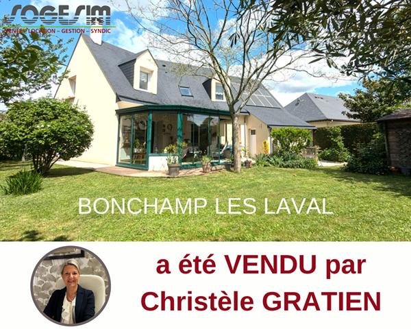 ACHAT-VENTE BONCHAMP pavillon Type 7