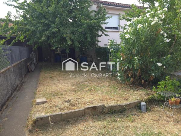 Maison T3 avec jardin et garage proche centre-ville