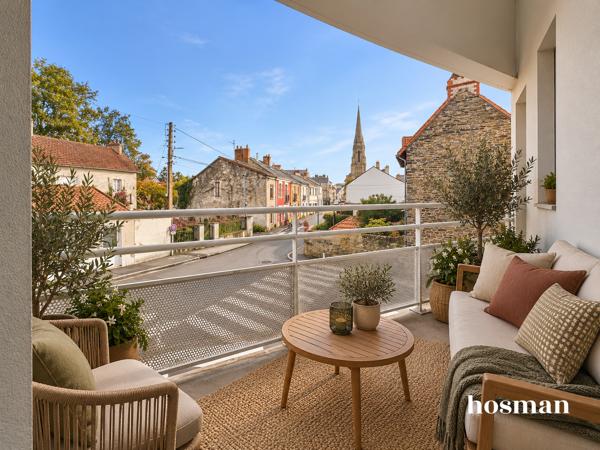 Appartement T3 de 63,05 m2 avec balcon et place de parking - Quartier Pont Rousseau à Rezé