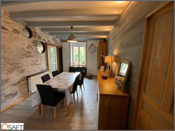 MAISON DE CHARME de 280 m2 , GRANDE MAISON POUR FAMILLE OU PROJET MAISON D'HÔTES , EMPLACEMENT IDEAL, ENVIRONNEMENT DE QUALITE