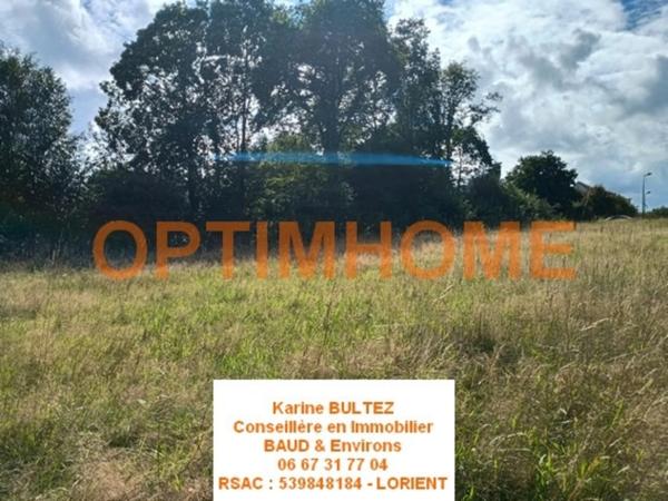 Terrain à vendre de 521,00 m² BAUD (56)