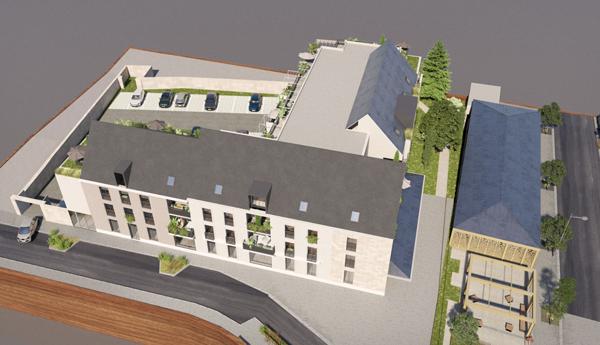 Appartement Vouvray 4 pièce(s) 115m2 + Terrasse 25m2 + 3 parking