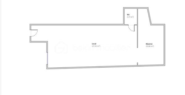 Local commercial de 42,19 m²