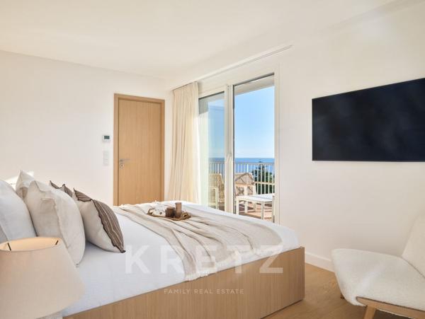 Appartement entièrement rénové avec vue mer panoramique