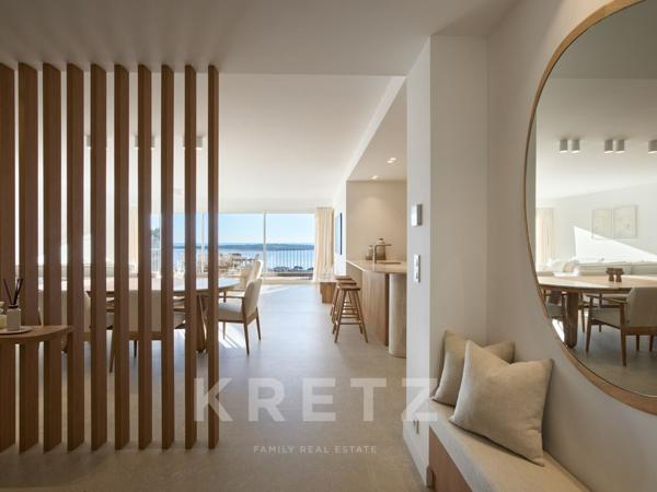 Appartement entièrement rénové avec vue mer panoramique