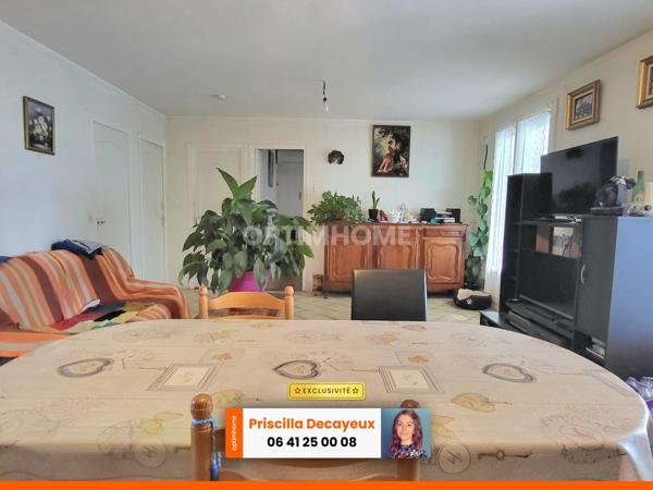 Maison Plain-pied - 4 pièces - 2 chambres - Terrain 2121m² - 78 000€